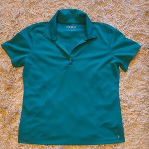 IZOD Women's Teal Polo Golf Shirt